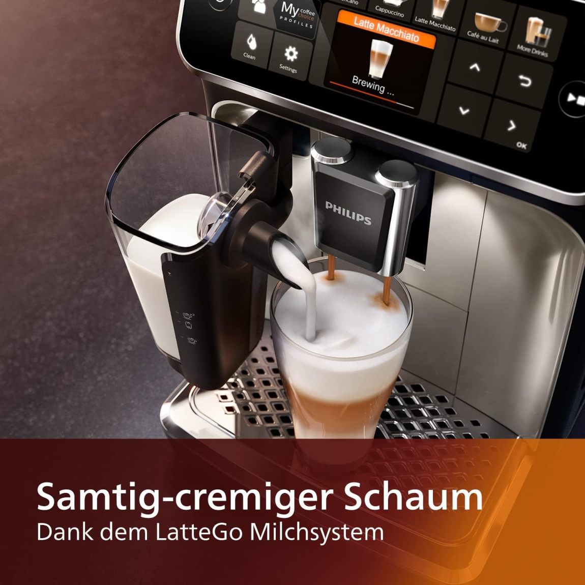 Philips Series 5400 fully automatic coffee machine