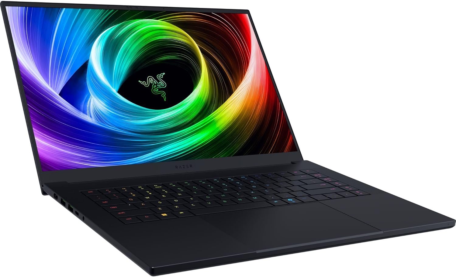 Razer Blade 16 (2025) AI Gaming Laptop | RTX 5090 · 16″ QHD+ 240Hz OLED Display · Ryzen AI 9 365 · 32GB / 64GB RAM · 1TB / 2TB SSD | QWERTZ DE Layout – Black